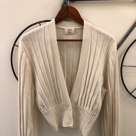 Wilfred Plunge V cardigan | Wilfred Thais sweater - Picture 1 of 6